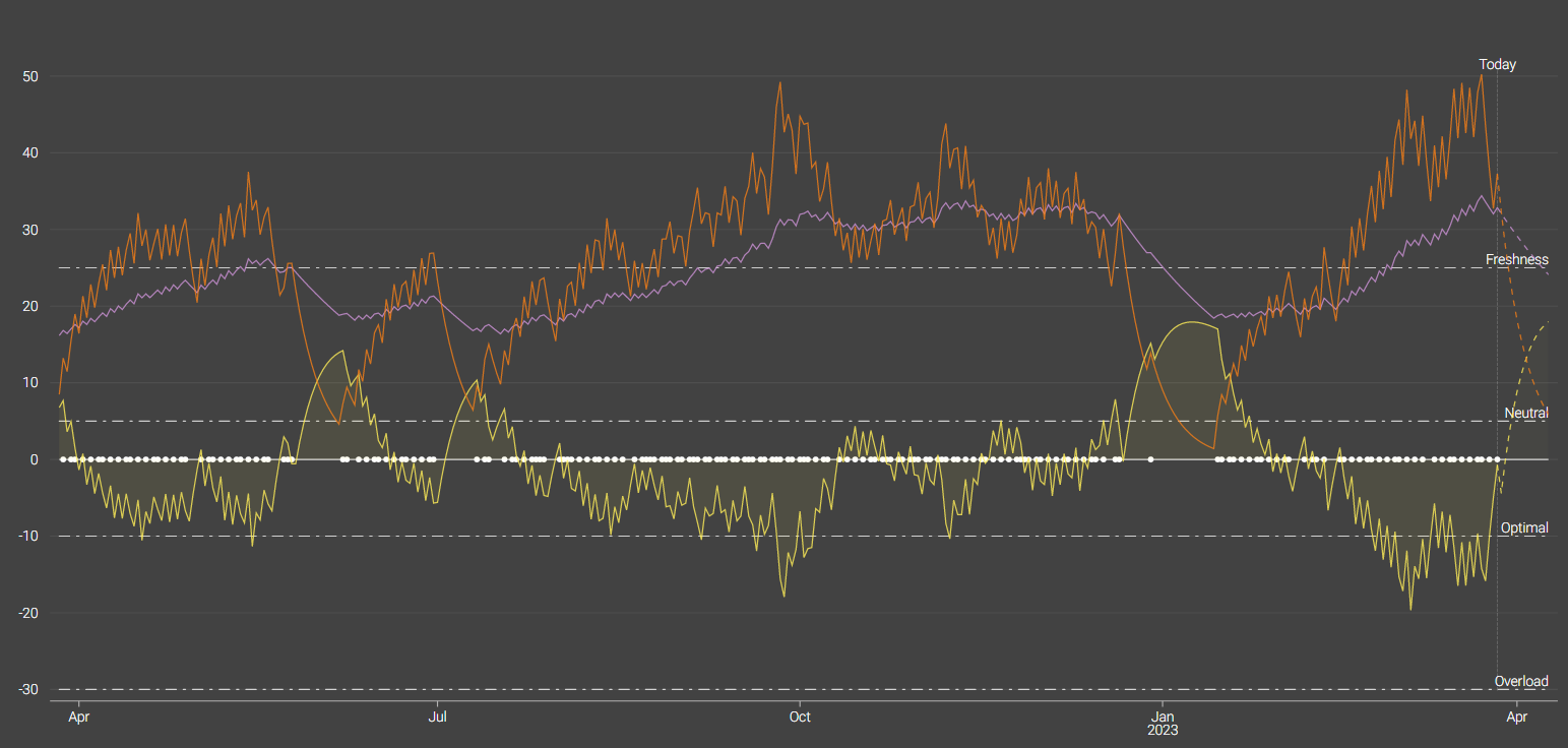 A Year of Training Data